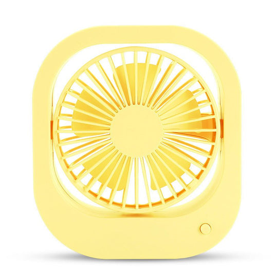 USB Desk Fan Portable Desktop Table Fan With 2 Speed 180 Rotation Adjustable Strong Wind Quiet Mini Fan For Office Household